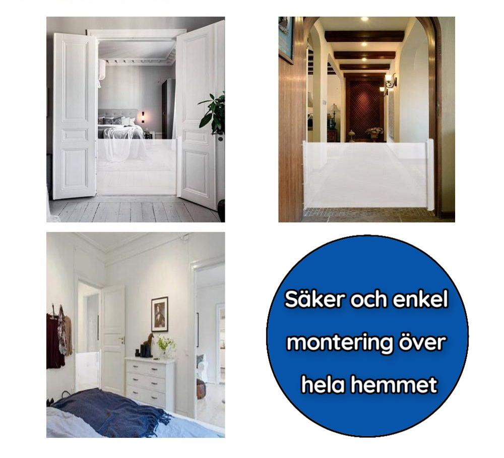 Säker Barngrind 0-150 cm