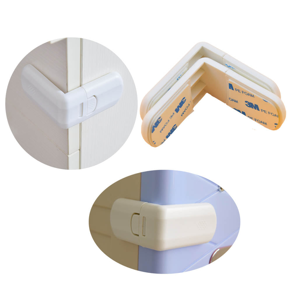 Barnlås vinkel 4-pack