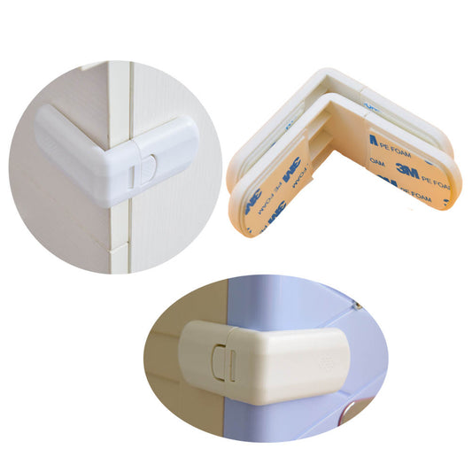 Barnlås vinkel 4-pack