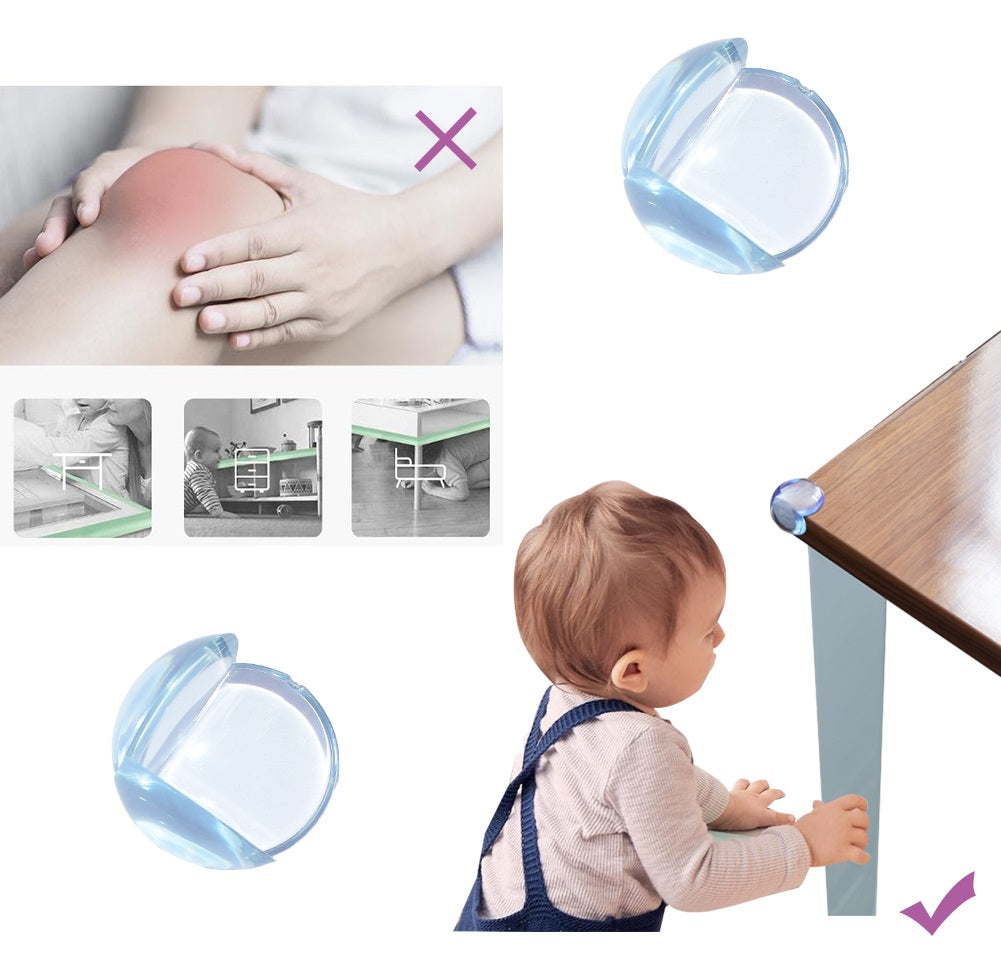 Hörnskydd Transparent Självhäftande 12-pack