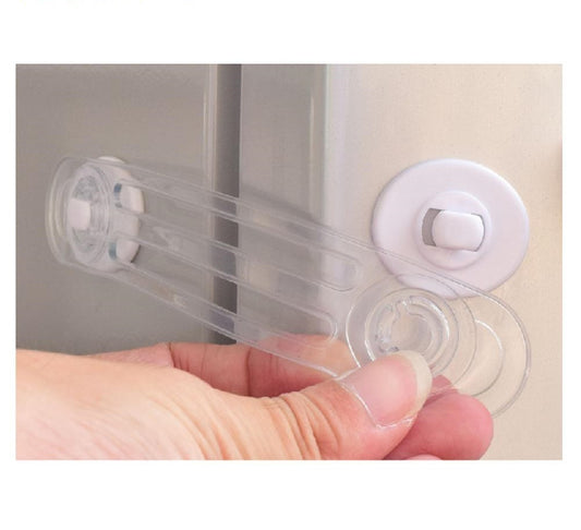 Barnlås transparent 2 pack
