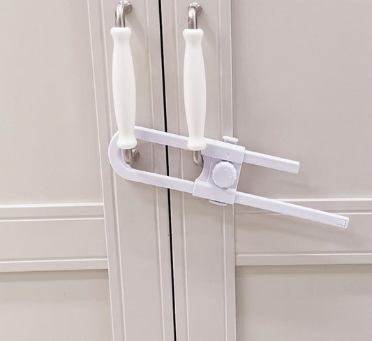 Barnlås dubbeldörr 4-pack