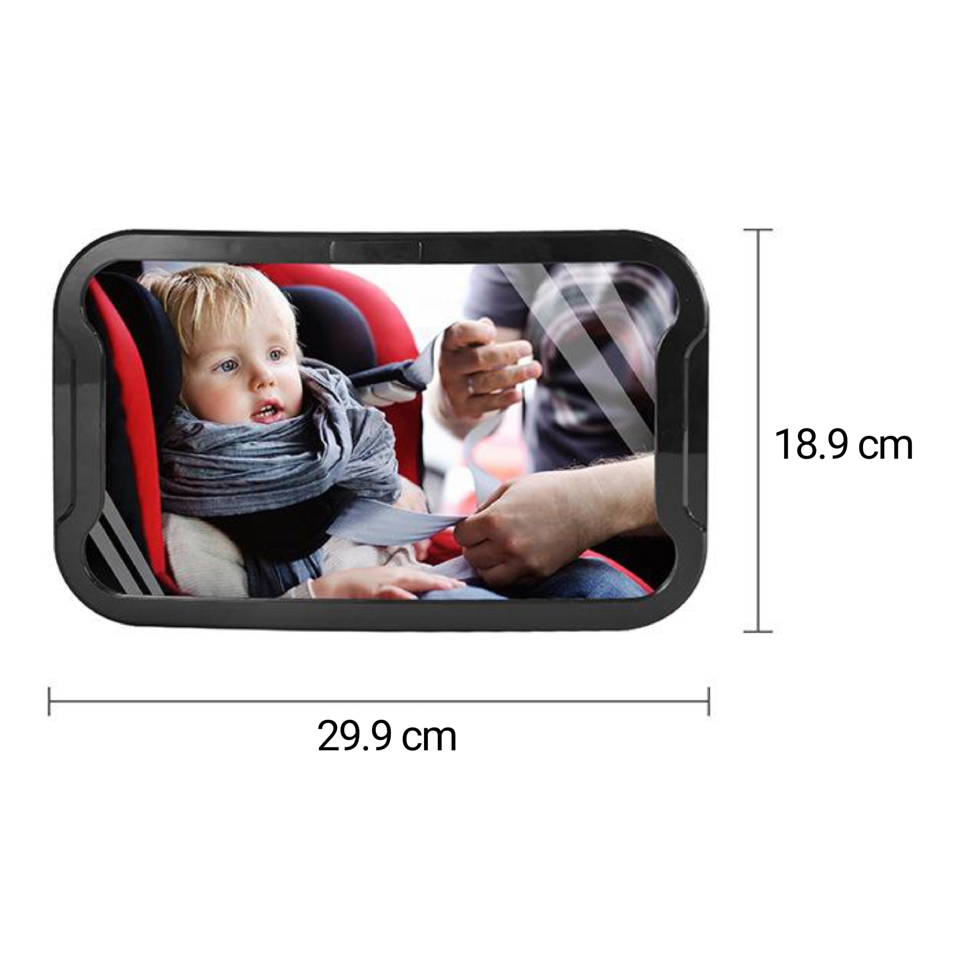 bilspegel baksäte bilbarnstol